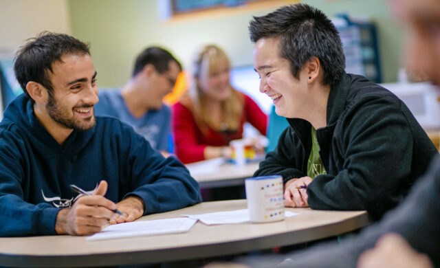 Students Talking