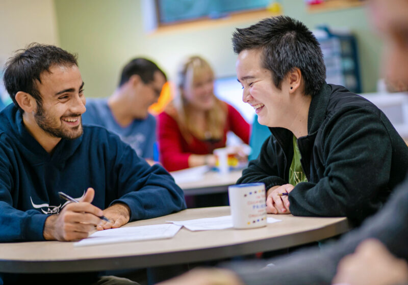 Students Talking