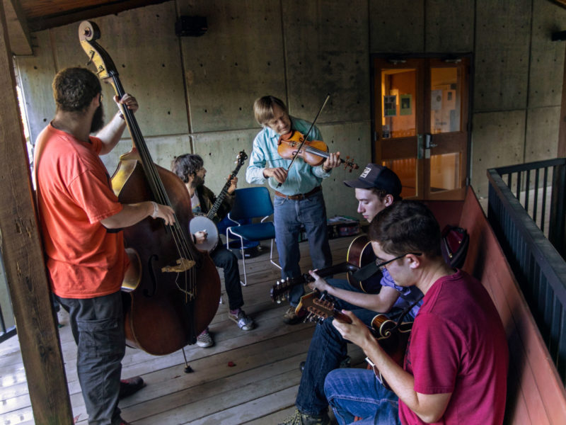 Appalachian jam session