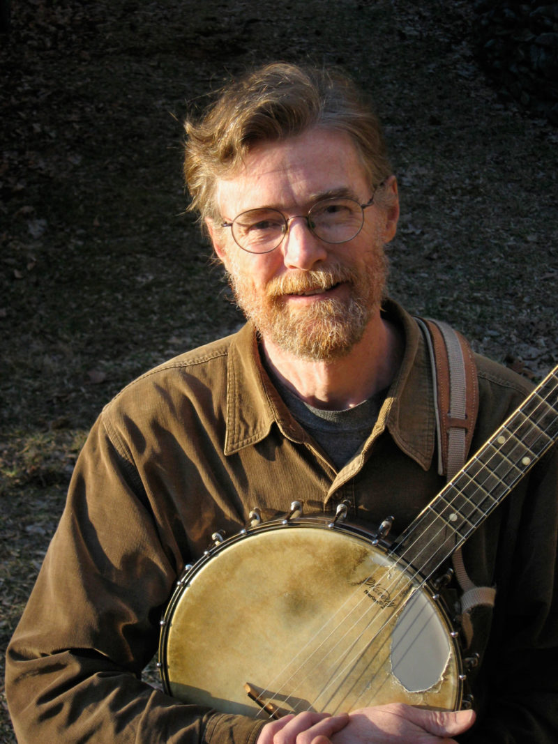 Phil Jamison with banjo