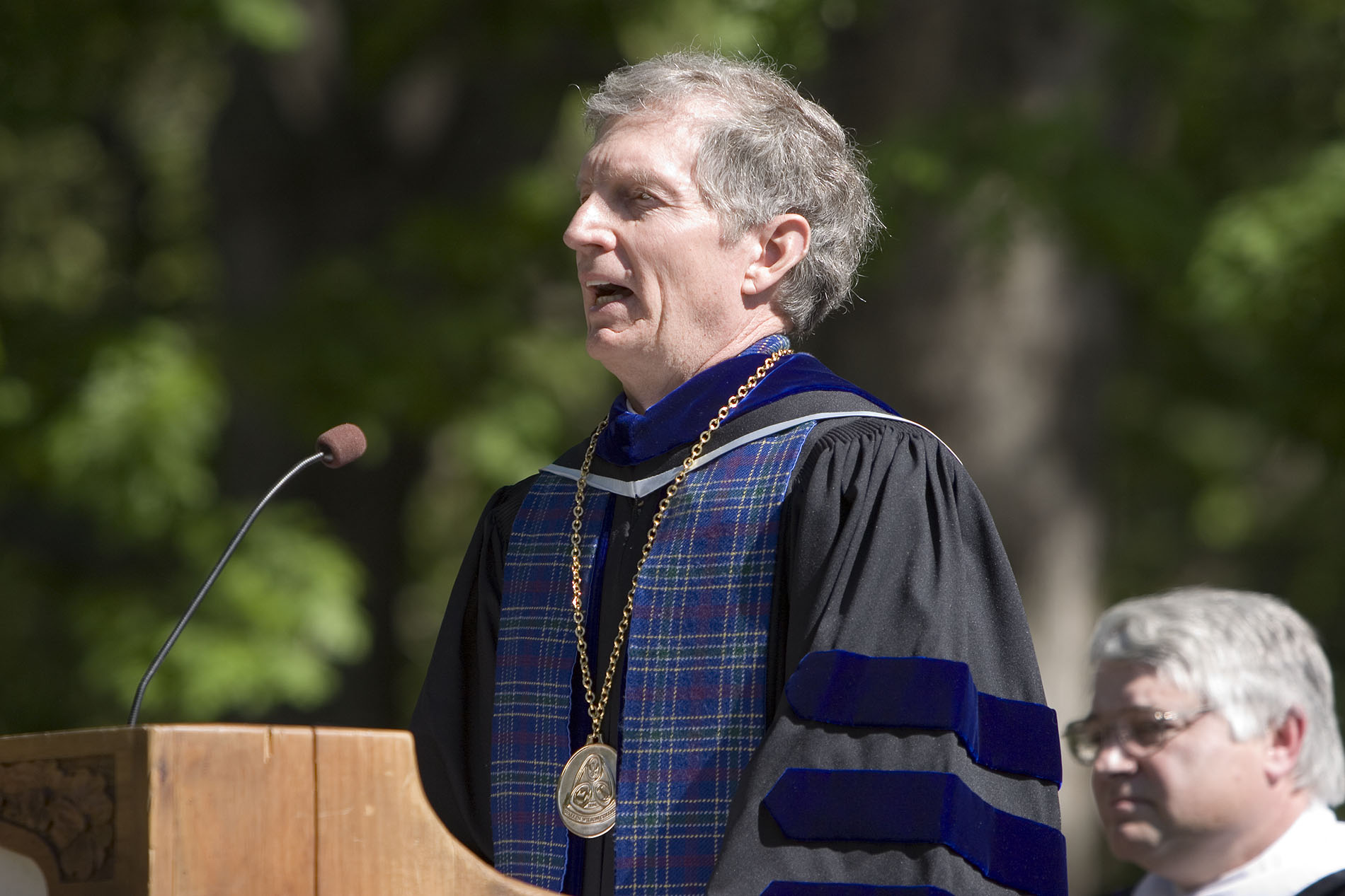 Doug Orr at 2006 Commencement