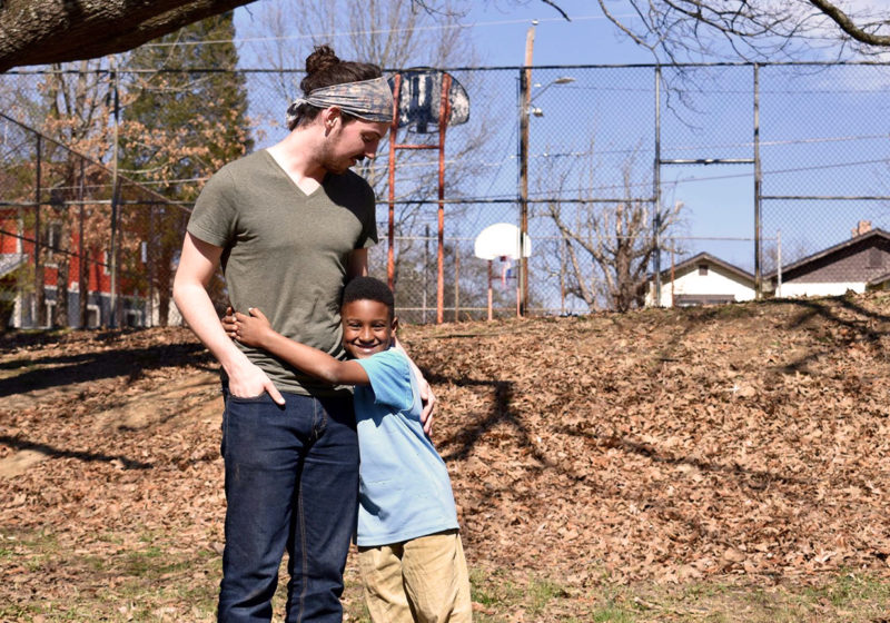 WWC student with child