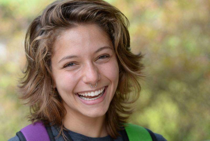 Great teeth girl
