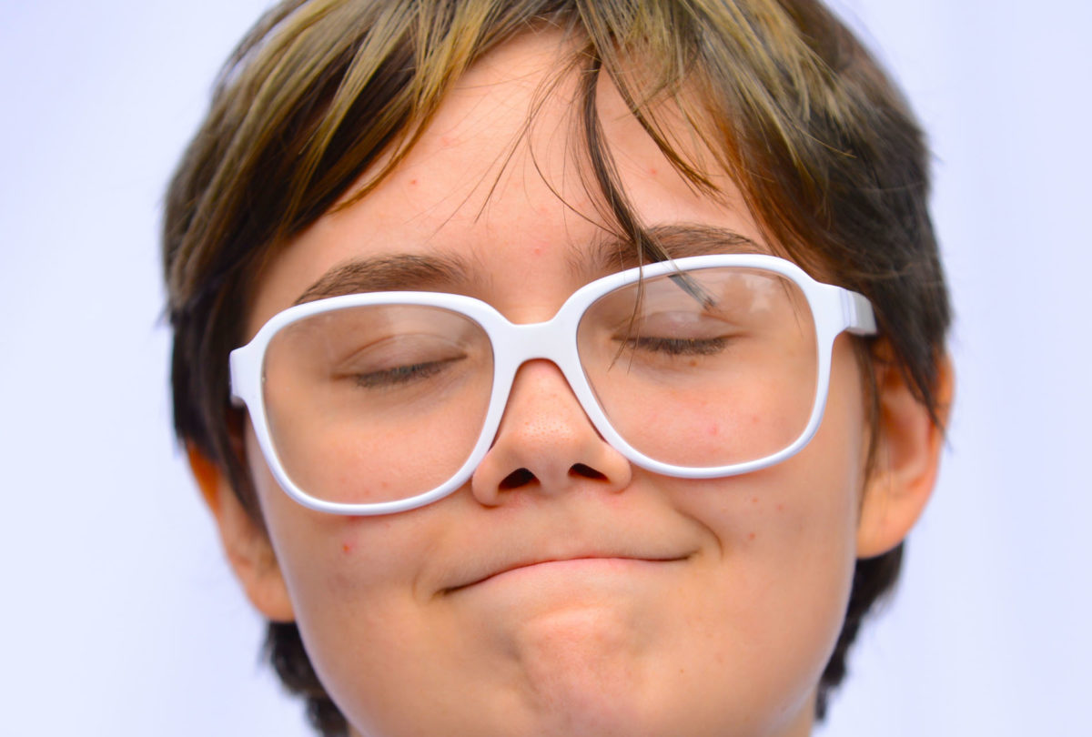 Happy glasses