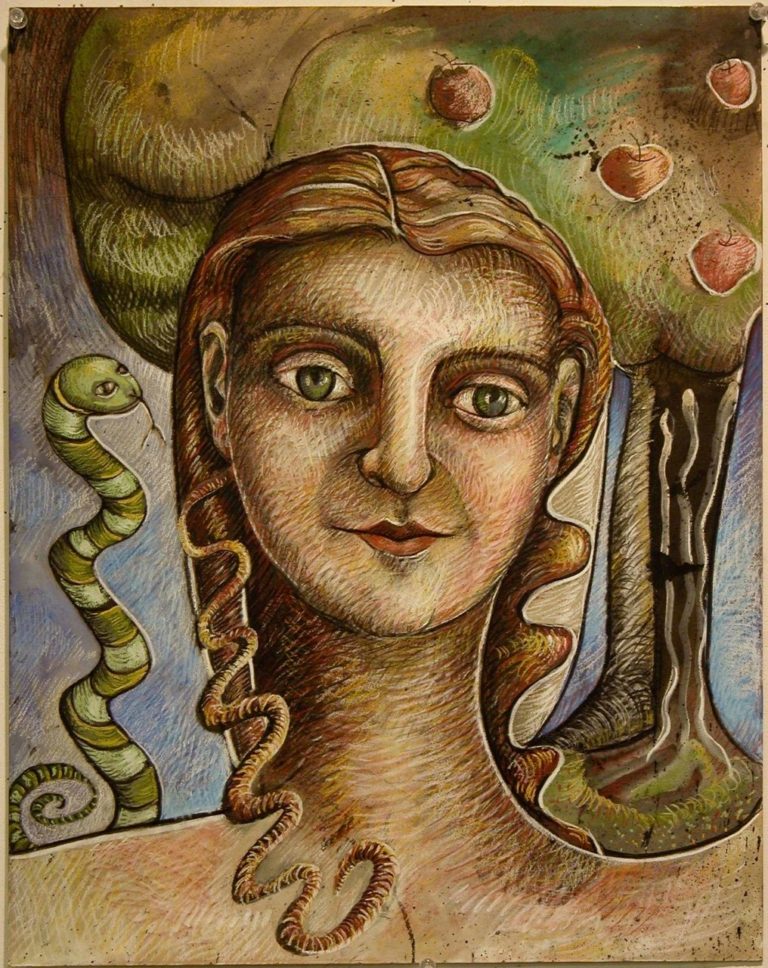 Eve with snake Eve with Snake - Warren Wilson College