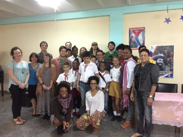 For the first time, Warren Wilson College students stayed with Cuban families during their study abroad travel to the island.