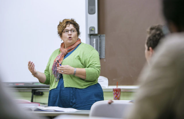 Professor Lucy Lawrence has led four Warren Wilson College study abroad trips to Cuba since 2012.