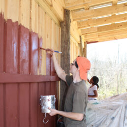 Students Painting