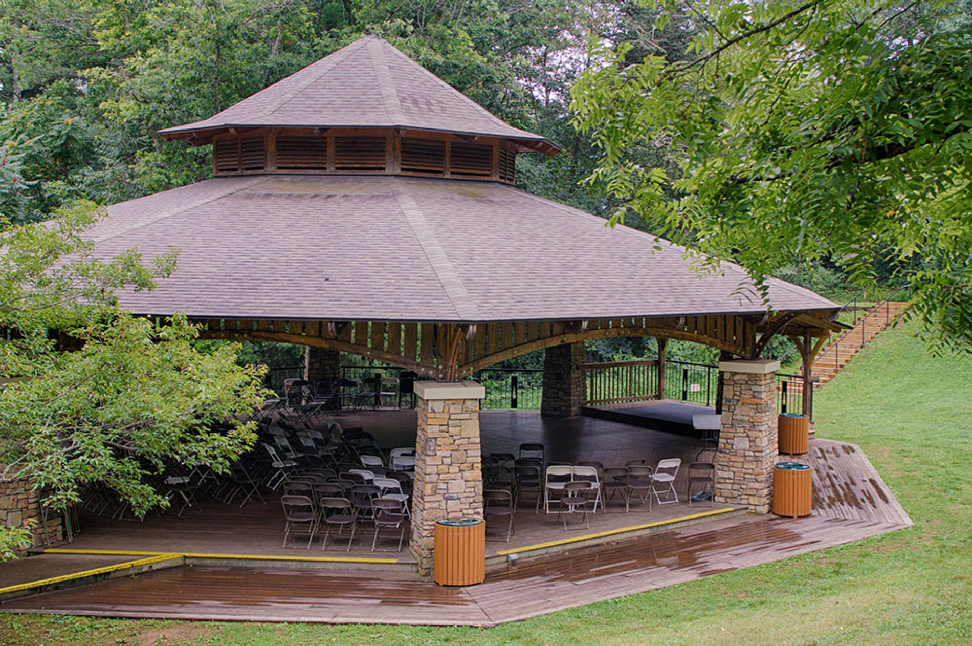 the Pavilion