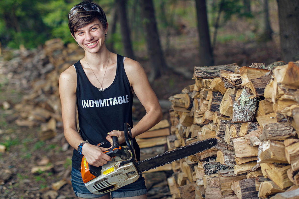 Forestry Crew Chainsaw Warren Wilson College