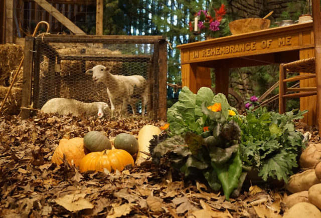 Chapel Harvest Display