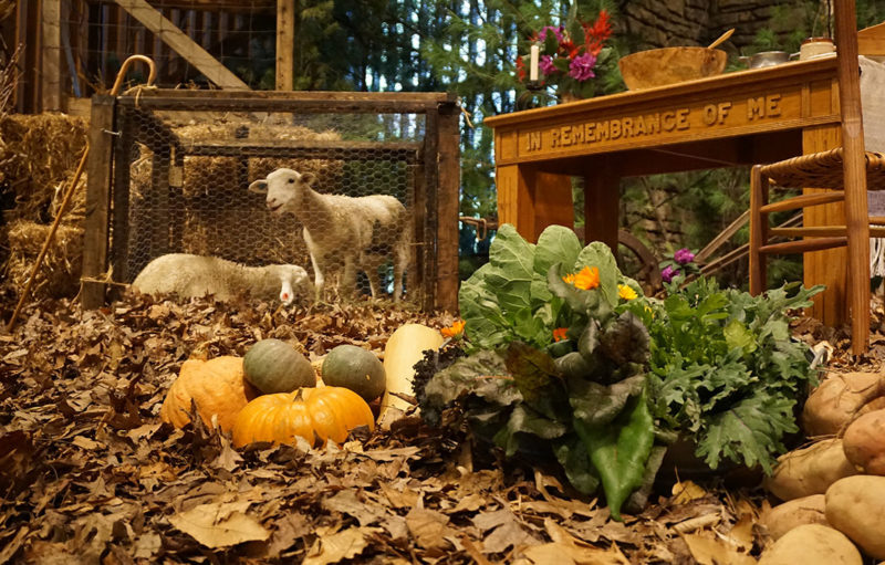 Chapel Harvest Display