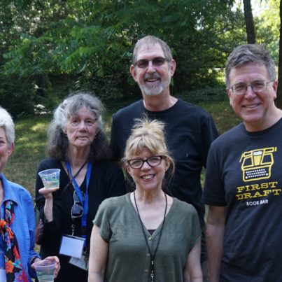 Ellen Bryant Voigt with former MFA directors