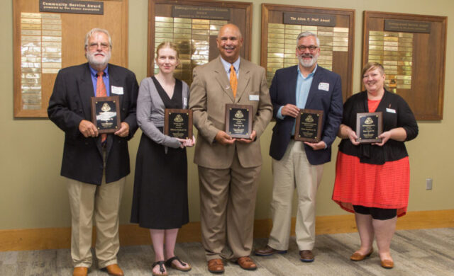 2017 Alumni Award winners