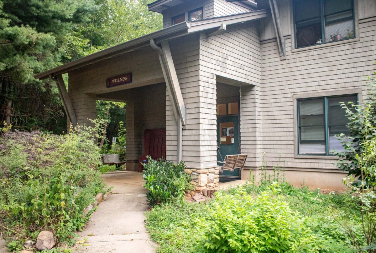 Wellness front entrance