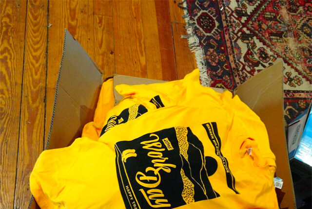 Work Day t-shirts