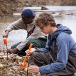 students live staking by the banks of the swannanoa river