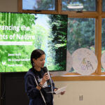 Warren Wilson Student Jetta Ghosthorse presents for CANN