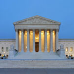 An image of the front of the U.S. Supreme Court.